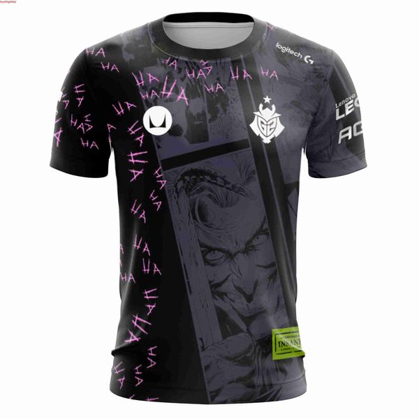 2023 Team Esports Мужские и женские футболки G2 Joker Joker Msi Jersey orifor