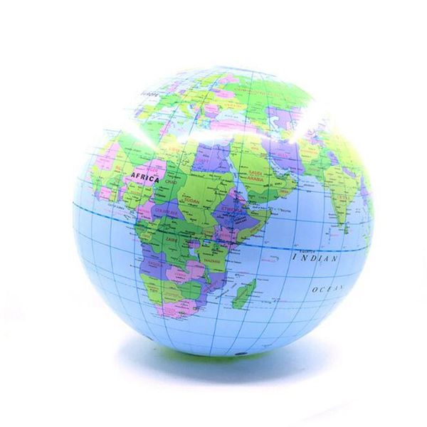 30 см Надувные Globe World Earth Ocean Map Geography Geography Learning Education Globe Ball