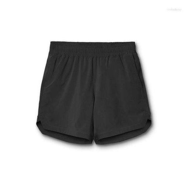 Männer Shorts Männer Sommer Stil Mode Trend Der Strand 2 In 1 Doppel-Deck Schnell Trocknend Fitness Raum männlichen Training Sport Kurze Hose