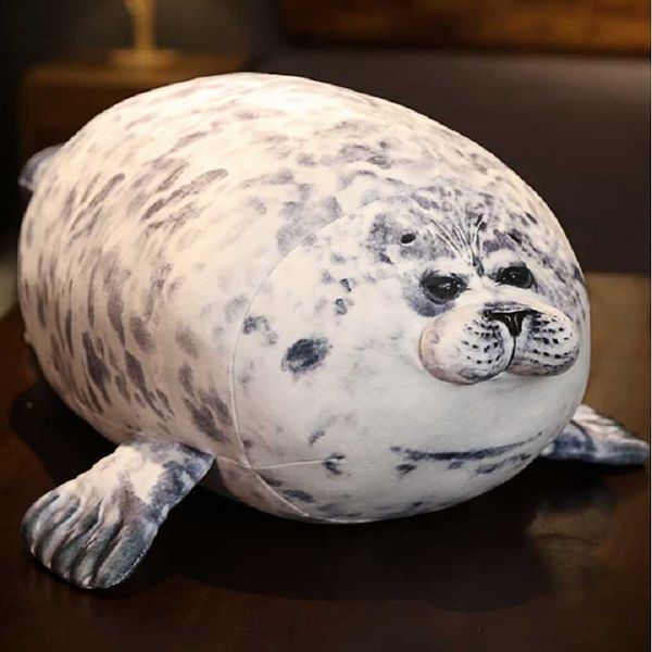 Animali di peluche ripieni 20 cm Sigillo Giocattoli Blob Seal Peluche Novità Leone marino Bambola Peluche Figure Arredamento della camera