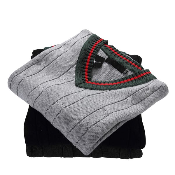 Kazak Kış Polar Gömlek Kalın V Yaka Sıcak Külot İnce Örgü Örgü Sıradan Jumperlar Küçük Ok Marka Sweatshirt Tasarımcı Sweater