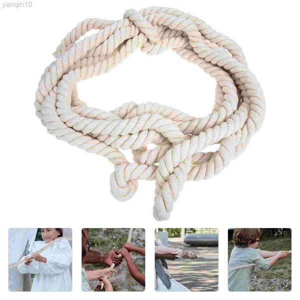 Rock Protection Tug of War Rope Tug Tug Game Rope Portable Twisted Cotton Rope Funny Pulling Rope HKD230810