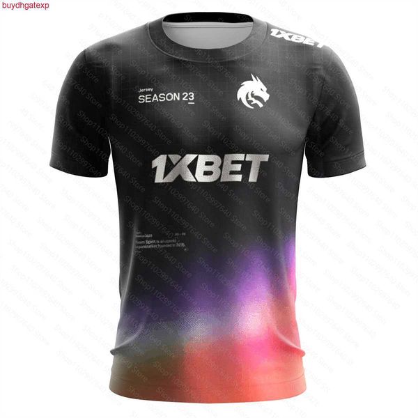 2023 Team E-Sports-T-Shirts für Männer und Frauen Feen-Drachen Trikot