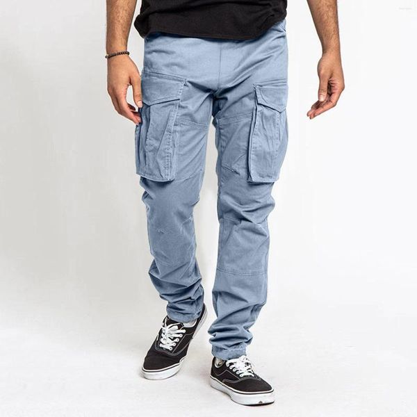 Мужские брюки с телефонным карманным грузом расслабленные спортивные спортивные брутки для спортивных банок для брюк.