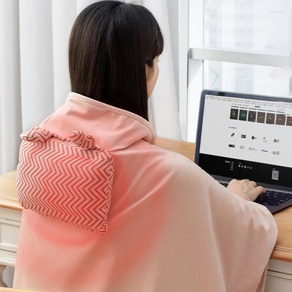 Battaniyeler Elektrikli Isıtma Battaniyesi Ev Akıllı Dijital Ekran Sıcaklık Kontrol Isınma Ofis Isıtıcı USB Yatak