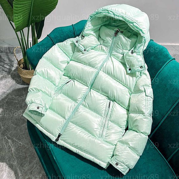 Jaqueta Down Jackets Winter Puffer Jackets feminino parka casaco de luxo de luxo de luxo de luva longa com capuz de pescoço de pescoço de pescoço moda moda elegante e windbreaker roupas femininas