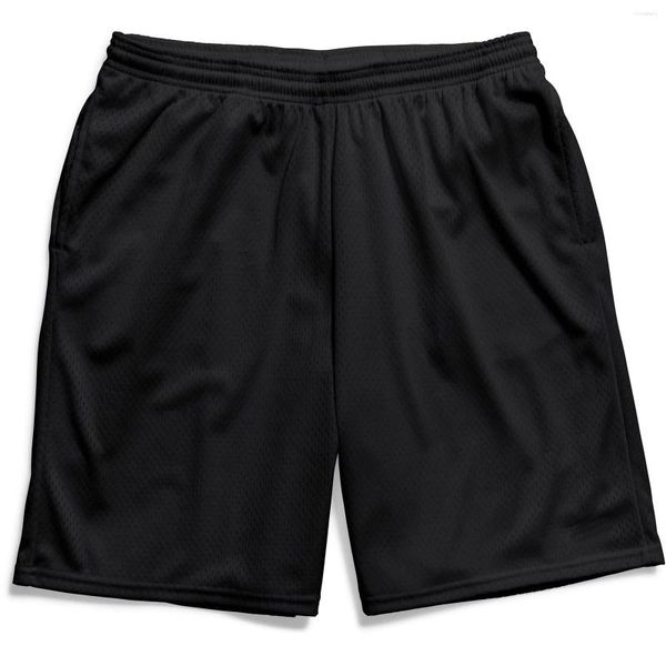 Pantaloncini da uomo Mesh Traspirante Asciugatura rapida Allentato Dritto Allenamento di pallacanestro a cinque punti Cinturino da uomo classico 2k