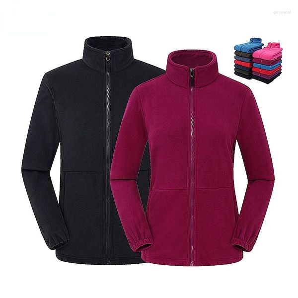 Erkek Ceketler Polar Kumaş Sweatshirts Softshell Avcılık Yürüyüş Polartec Ceket Erkekler Kadın Palto Kamp Açık Kış için