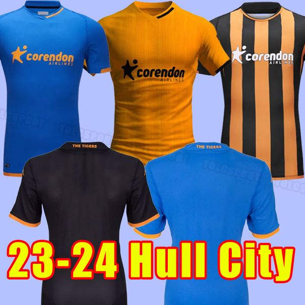 2023 Hull City Greaves Sinik Herren Fußballtrikots Allahyar Oscar Seri Ozan.