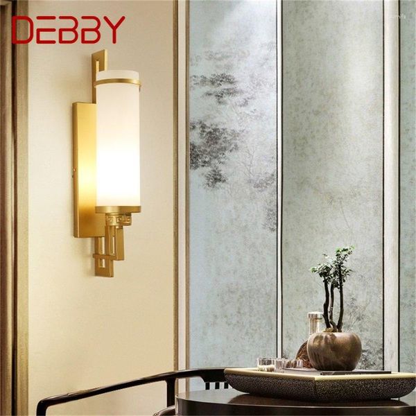 Duvar lambası Debby Modern Işık Fikstür 3 Renk Led Lüks Sconce İç Mekan Yatak Odası Oturma Odası Ofis