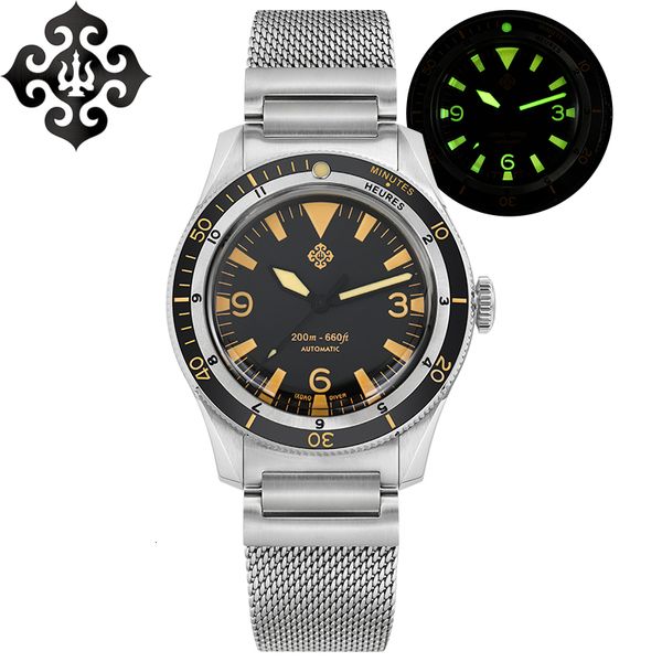 Orologi da polso IPOSE IX DAO Orologio subacqueo da 40 mm per uomo GMT 5303 PT5000 Orologi meccanici automatici Orologio da polso classico con zaffiro in acciaio inossidabile 230809