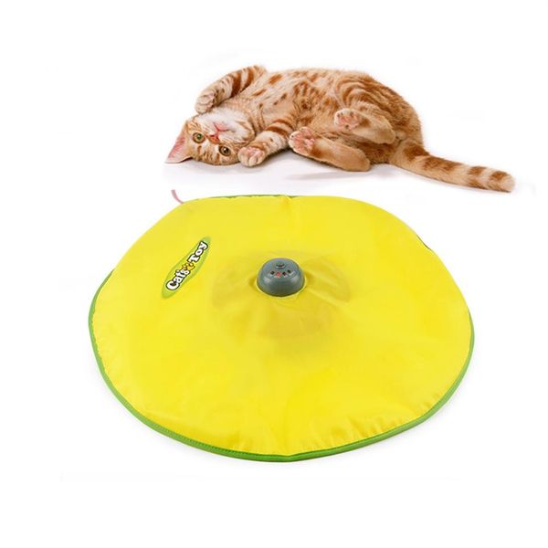 Brinquedo disfarçado Miau do gato Brinquedo em movimento Rato de pânico Jogo interativo para gatinho252f