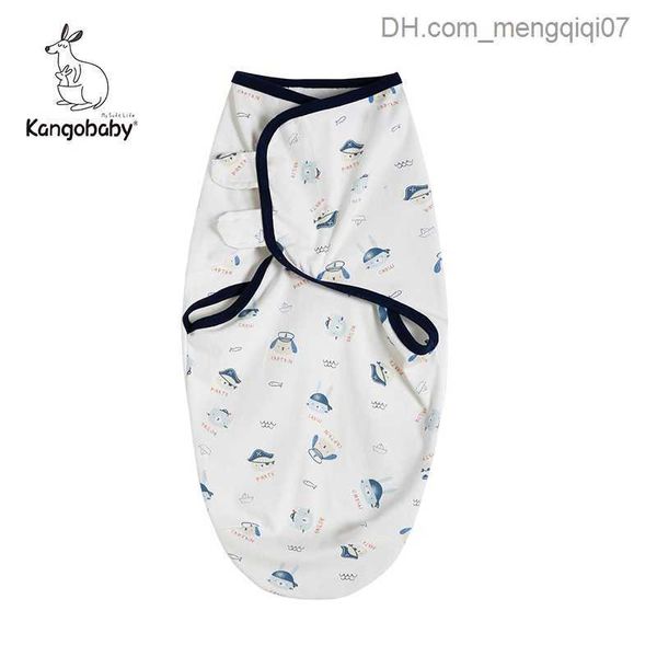 Pigiami kangobaby #my soft life # quattro stagioni in cotone busta neonato imballaggio anti -salto per la pelle per bambini sacchetta per bambini baby palude zone Z230811