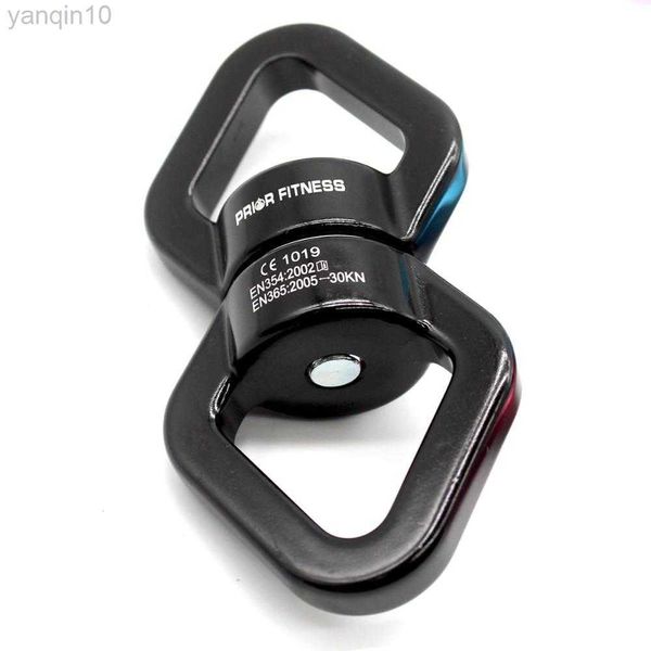Gesteinsschutz 30kn Yoga Accessoires Carabiner Universal Ring Gimbal Kletteranschluss Rotation Hängemattenspinner Seil Seilstecker HKD230810