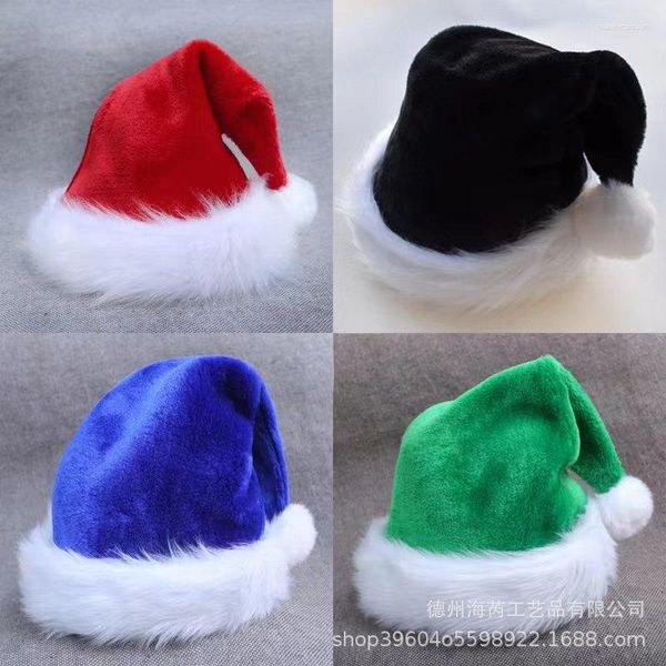 Берец год рождественские шляпы для взрослых детей Большой мяч плюшевые шляпы красной шапки женщины и мужчины семейная вечеринка Поставки рождественский подарок навидад