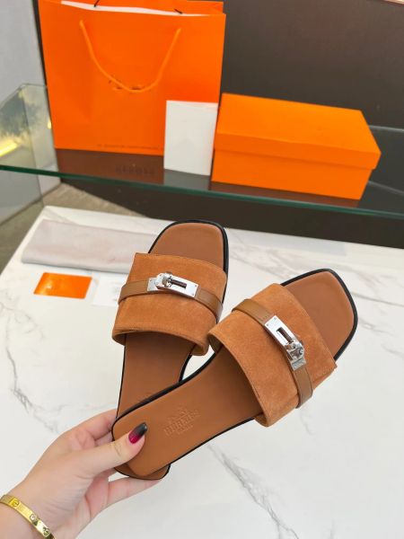 SS23 Luxury Designer Slides Flip-Flops Women Slippers Домашние не скользящие сандалии модели взрыв.