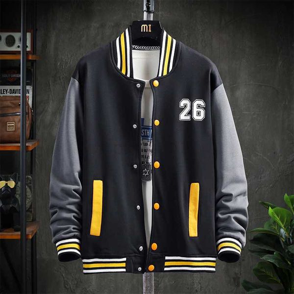 2023 hip hop sokak giyim beyzbol ceket ceket kemik nakış stand-up yaka Japon sokak kıyafetleri bombacı kolej ceket