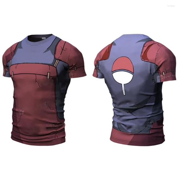 Мужские рубашки Men 3D рубашка с коротким рукавом летняя дышащая футболка на хэллоуин костюмы S-4XL S-4XL