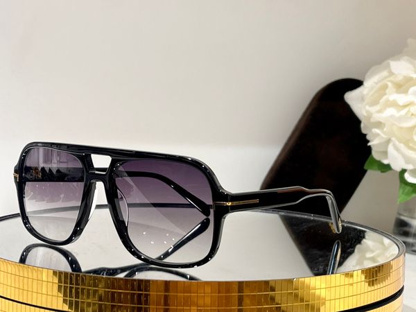 TF occhiali da sole Tf occhiali da sole Cassius E Operaspiti oversize Operali da sole in stile High End Glasses Luxury Woman Acetate Frame Frame MODERE ELEGANZA MENS 104