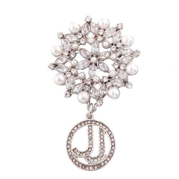 Pins Brooches est Jjjack Jill The Sorority Flory Forme Pearl Late Pin