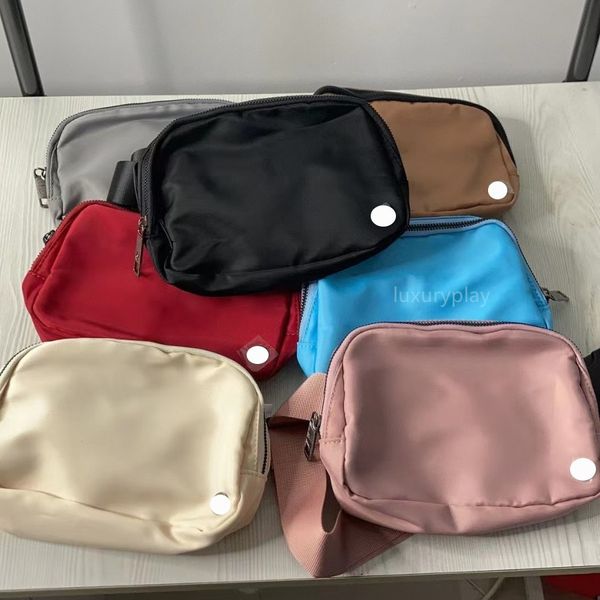 Nova bolsa LL bolsas de ginástica para ioga armazenamento multifuncional bolsa para celular de corrida ao ar livre para homens e mulheres equipamentos de maratona bolsa de cintura fitness LL