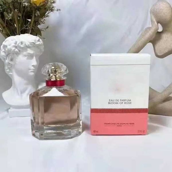 colonia Bloom of Rose Profumo Fragranza per donna 100ml EDP Spray EAU De Parfum Designer Perfumes Colonia Long Pleasant Fragrances Lovers Gi5O9W