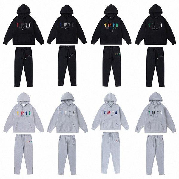 Tasarımcı Erkekler Hoodie Takipler Takım Erkek Kadın Terzini Marka Baskılı Street Giyim Spor Giyim Sıcaklık Parçalar Set Kapşonlu Pantolon Jogging Hooded 96F9#