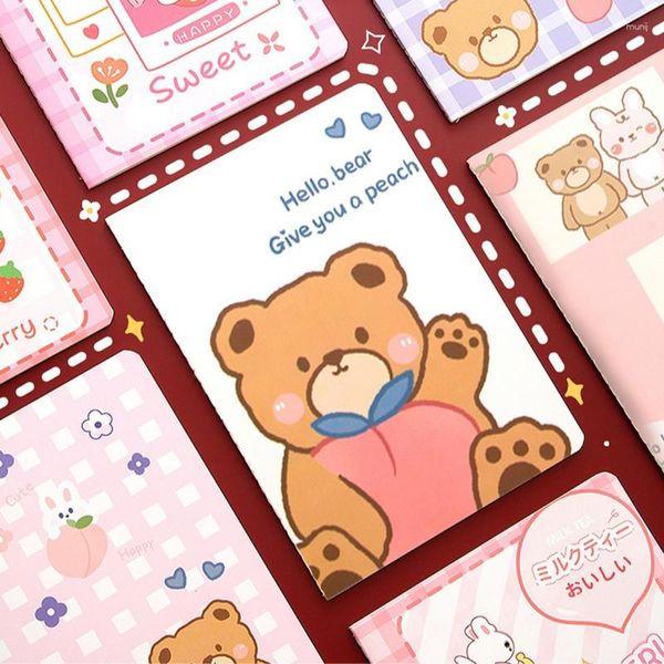 Cute Girl Heart Notebook B5 Coreano Kawaii Super Ins Wind Linea di auto di alto valore Agenda Soft Copy