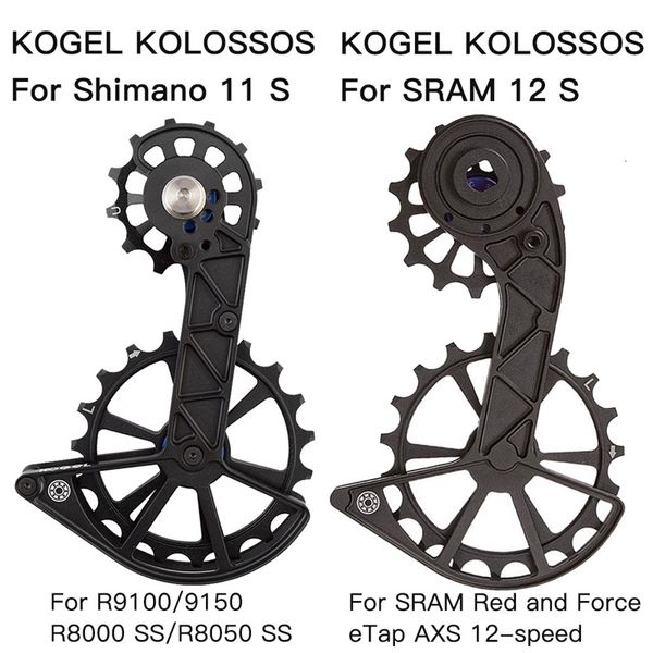 Велосипедные переводы Kogel Kolossos Darailleur Колесо колесо негабаритное подшипник 82 г для R9100 R8000 11S SRAM Red Force Etap Axs 12 Speed ​​230816