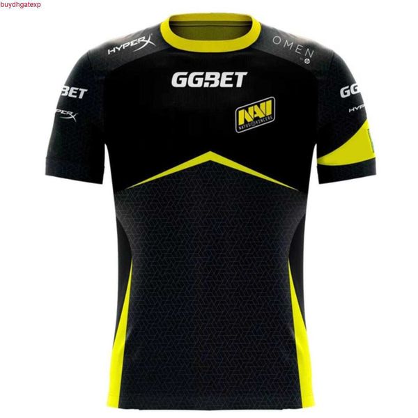 2023 Team eSports Herren- und Damen-T-Shirts Sommer Neues T-Shirt Navi T-Shirt T-Shirt Top Jersey Natus Vinceregame CSGO Pro Player Street Anschein