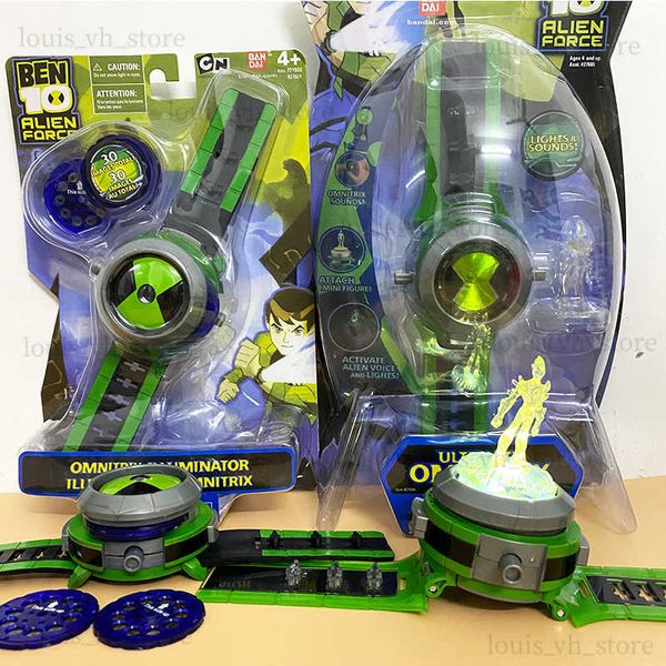 Ben10 Omnitrix Watch Japan Projector Watch Dai Подличные часы Action Figure Модель игрушечный стиль Toy Doll Ldren Lift T230810