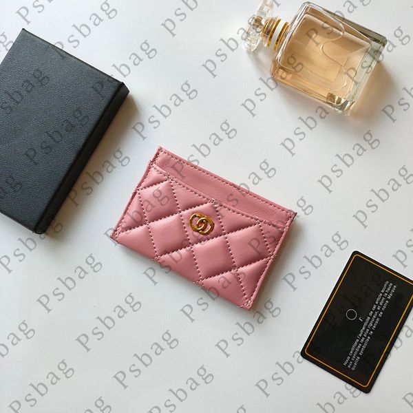 Pink Sugao Card Bag Держатель для сумочки сцепление сцепление кошелька кошелька мода роскошная сумка высокого качества овечья кожаная сумка 9color с коробкой 0809-50