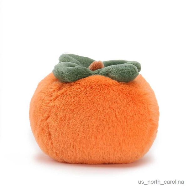 Gefüllte Plüschtiere 10 cm handgefertigt Plüsch Persimmon niedliche Schlüsselketten -Mode -Mode -Geschenk für die Fantasie Ihres Kindes Persimmon Sooth Toy R230810