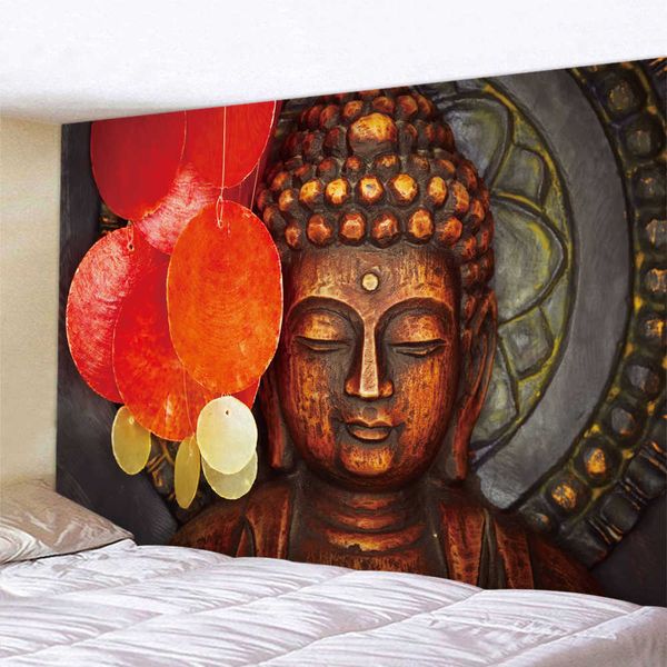 Tapeçarias Buda Indiano Meditação Decoração de Casa Tapeçaria Mandala Tapeçaria Hippie Boêmia Decorativa Tapete de Yoga Quarto Decoração de Parede Tapiz