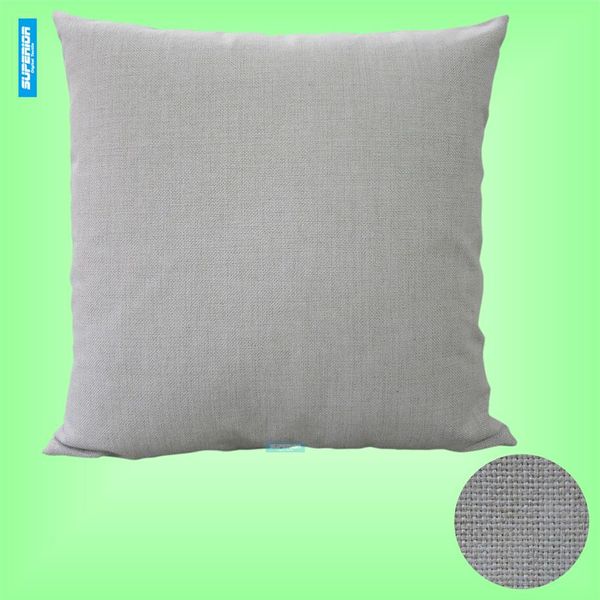 1 pz 18x18 pollici poli cotone misto lino artificiale fodera per cuscino in lino bianco grezzo fodera per cuscino rivestimento posteriore perfetto per Su253Q