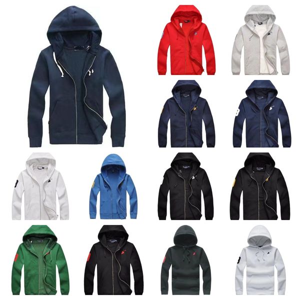 Herren Pole Hoodie Herren Hoodies Luxus Designer Pullover Polos Sweatshirts Herumn Winter Casual Hood Sport Jacke Jogging Oberbekleidung Tracksanzuelle