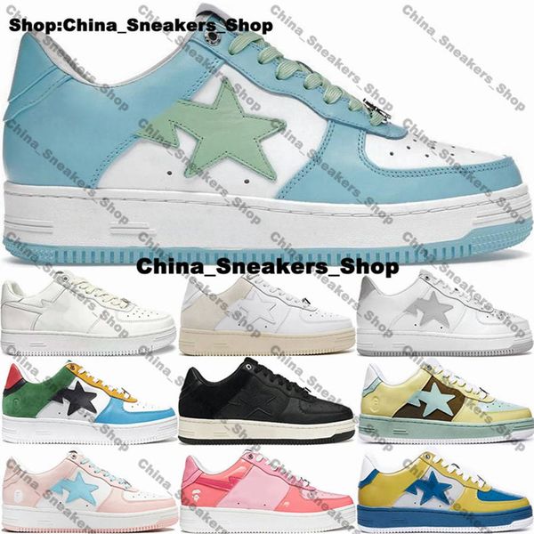 BapeSta Uomo Sneakers Taglia 12 A Bathing Ape Bapeing Sta Scarpe basse Casual Us 12 Donna Us12 Scarpe da ginnastica Piattaforma Golden Black Designer Eur 46 Running Verde Rosso Viola