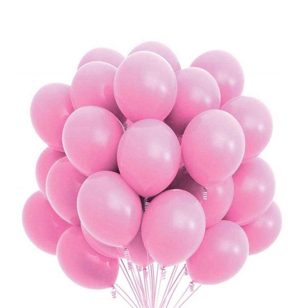 Decorazione 10/20/30 pezzi rosa nero bianco palloncini decorazione di compleanno giocattoli per bambini adulti decorazioni di nozze Baby Shower Globos
