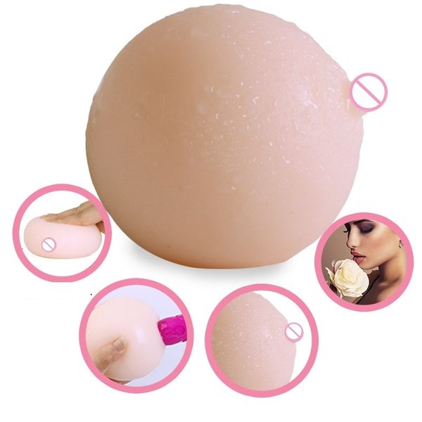 Forma mammaria 1211 cm Morbina con palline da uomo grande giocattoli portatili 3d femmina in gomma in gomma Massager capezzolo Masturbazione maschile maschile adulto con scatola 230811