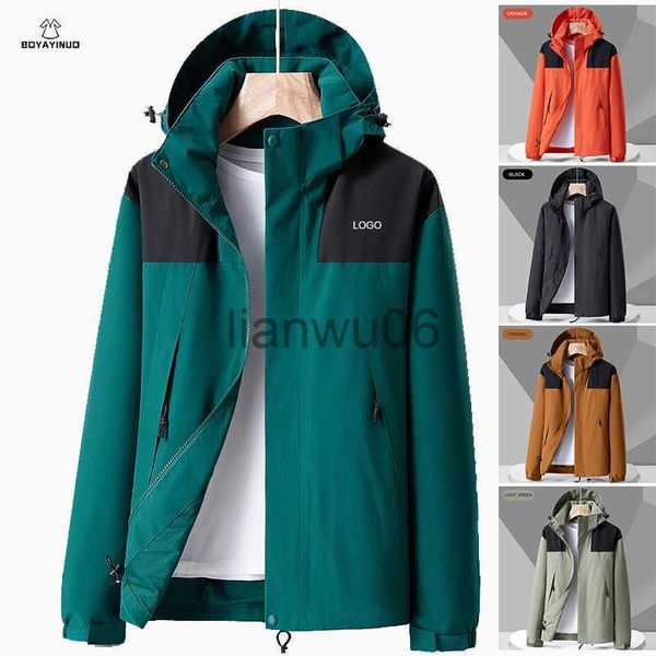 Herrenjacken Wanderjacken Frauen campen Windschutz Fischerei Herrenjacke Herren Windbreaker Jacke Softshell Regenmantel wasserdichte Mäntel für Männer J230811