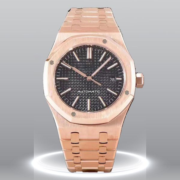 Audemar Piquet Mens Designer Relógios de Luxo Negócios de Alta Qualidade 41mm Lente Safira Automática 2813 Movimento 904L Aço Inoxidável Venda Quente Relógio de Pulso À Prova D 'Água