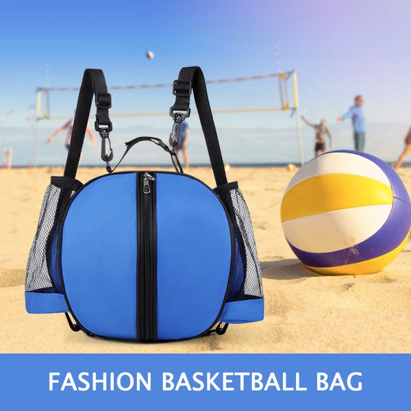 Palline rotonde a forma di mesh zaino da basket zaino da allenamento sportivo borse da calcio pallavolo da palla palla da palla fitness pattinata pacchetto 230811