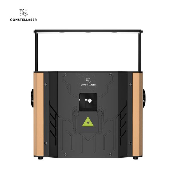 Constellaser 6W RGB Animação a laser Padrão de varredura de luz a laser 20kpps Stage Show DJ DJ Disco Holiday Party Efeito Iluminação