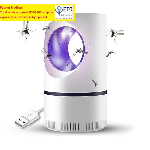 USB Mosquito Killer Lamp светодиодная фотокатализатор вихрь сильный всасывающий всасывание.