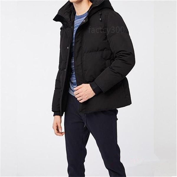 Winter Men Down Jacke Parka Dicke Puffer Homme Jassen Chaquetas Oberbekleidung Herren Warmes Mantel Big Fell Kapuze VierRure -Mittenteau HIV225s halten