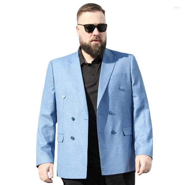 Мужские костюмы прибытие мода Негабаритная куртка с ошейником с воротником в сфере повседневного костюма Spring Plus Size XL 2XL 3XL 4XL 5xl 6xl 7xl