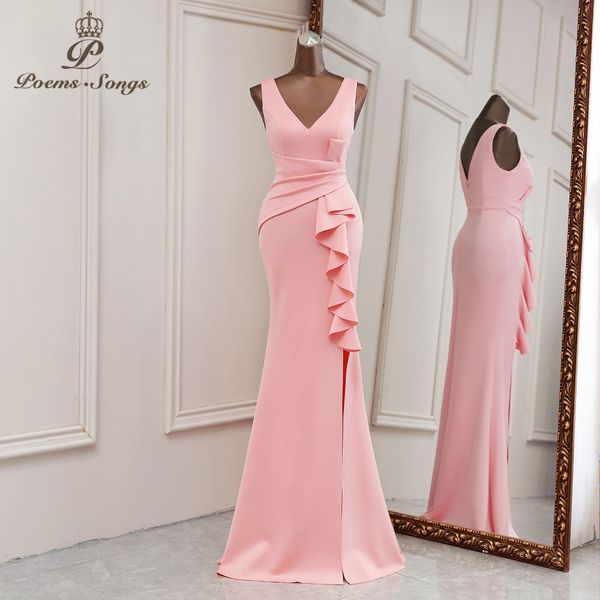 Urban Sexy Dresses, rosa Meerjungfrau-Abendkleider, Ballkleid, Brautkleid, Brautjungfern-Zeremonie 230810