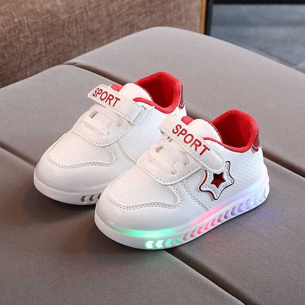 Tênis crianças led iluminado placa sapatos bebê criança brilhante sapatos casuais crianças antiderrapante respirável tênis meninos meninas tênis de corrida r230810