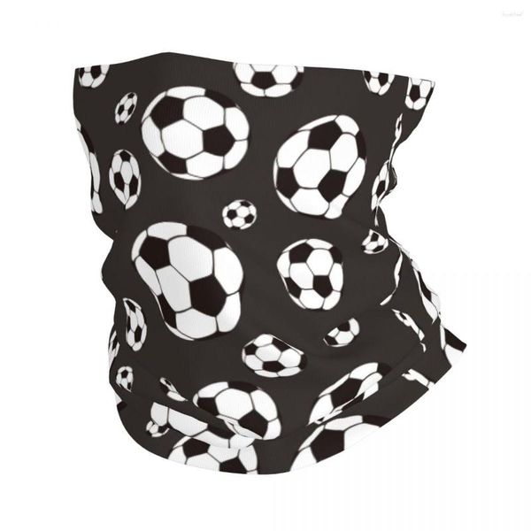 Шарфы футбольные футбольные любители спорта мяч бандана шея крышка напечатана балаклавы лицом маски шарф теплый головной убор для мужчин