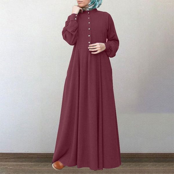 Erkek pantolon Müslüman Elbise Kadın Uzun Kollu Abaya Türkiye Dubai Büyük Salıncak Çöp Kıyafetleri Ramazan Kaftan Fas Jilbab Vestido Hicab